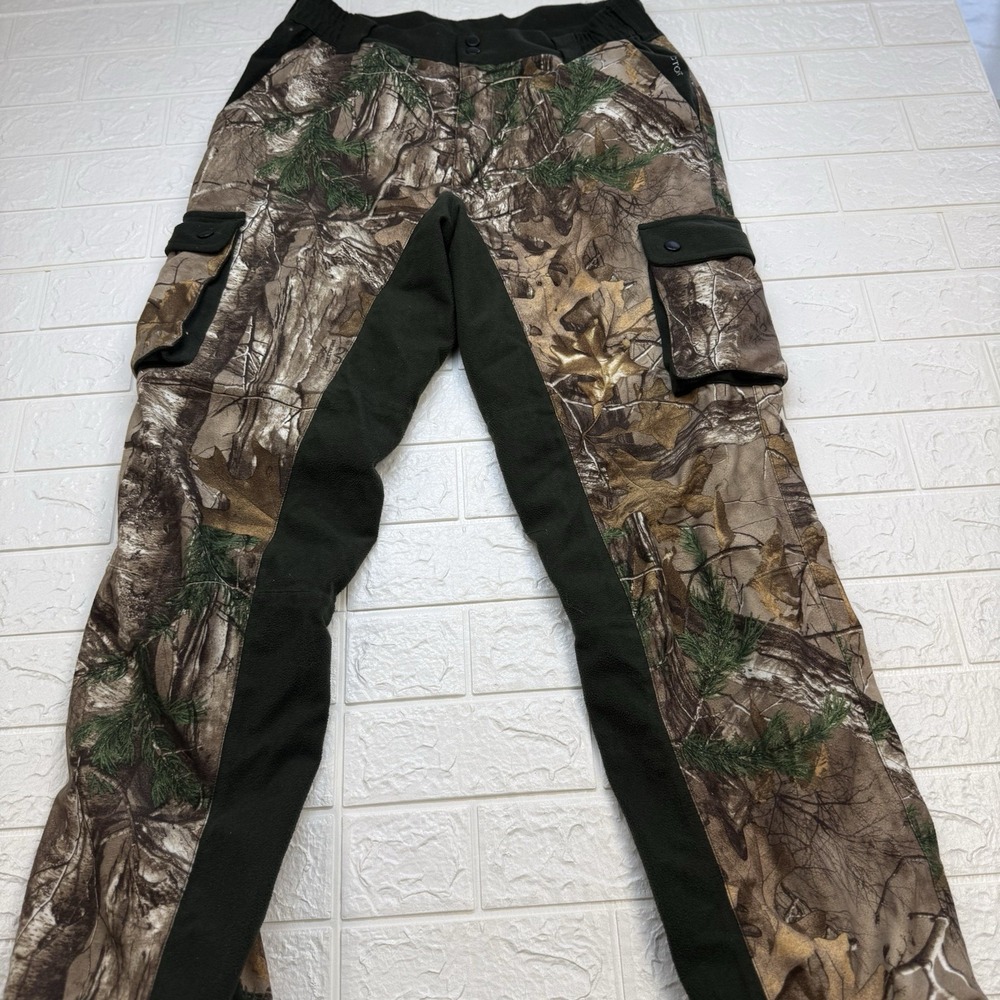 Rustic Ridge Men’s Size Medium  Realtree Camo Pants Scent Factor Outdoor Hunting